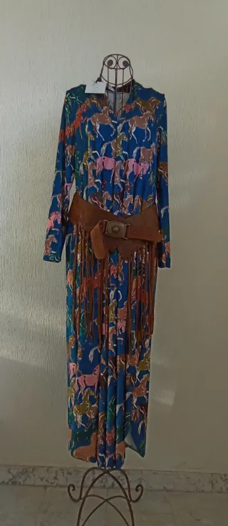 VESTIDO BOHEMIO SIN ESTRENAR CON ETIQUETA