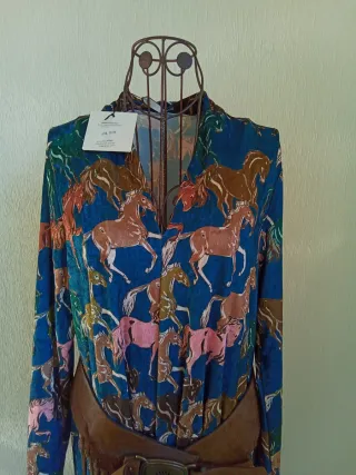 VESTIDO BOHEMIO SIN ESTRENAR CON ETIQUETA