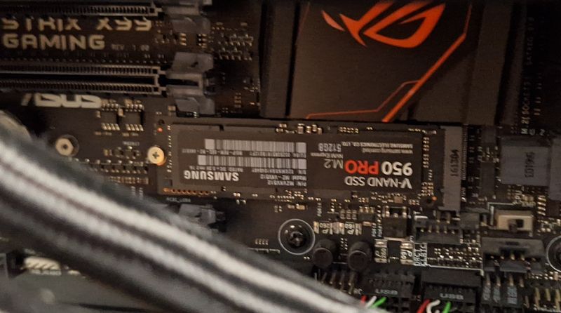 SSD Samsung 950 PRO M.2 NVMe 512GB afbeelding 2