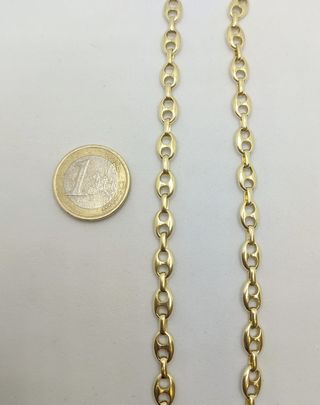 Cadena Calabrote de oro de 18k, 47.14 g, 62 cm.