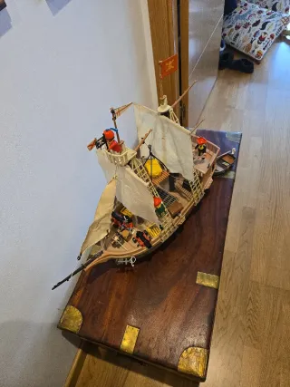 Barco Pirata Playmobil Antiguo