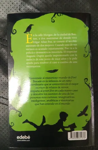 Libro juvenil del joven Poe