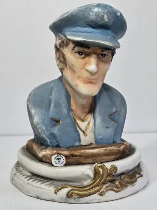 Scultura Capodimonte Capitano marinaio