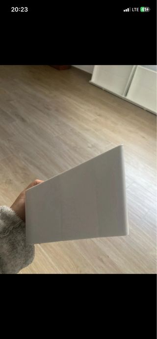 Organizador de escritorio gris