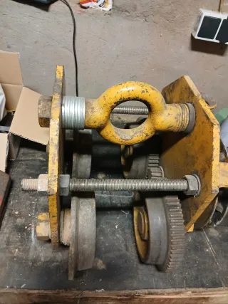 Carro polipasto manual para viga 3000 kg