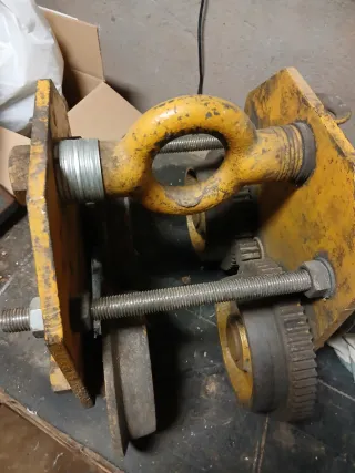 Carro polipasto manual para viga 3000 kg