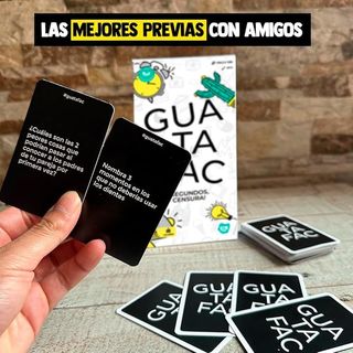 GUATAFAC - Juego de Mesa para Adultos