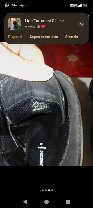 Stivaletti Geox n.38 neri