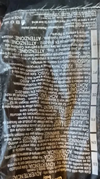 Silla de paseo ligera plegable