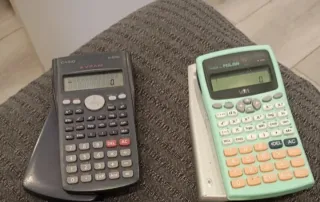 Calculadoras Casio y Milan
