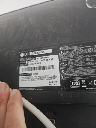 Smart TV LG 32 Modelo 2020