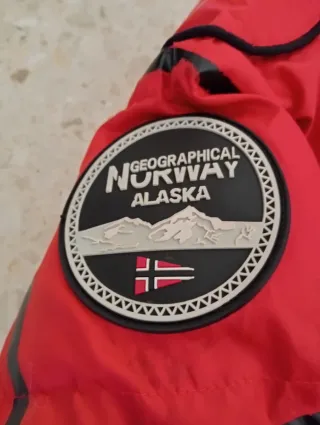Chaqueta Geographical Norway Roja Mujer