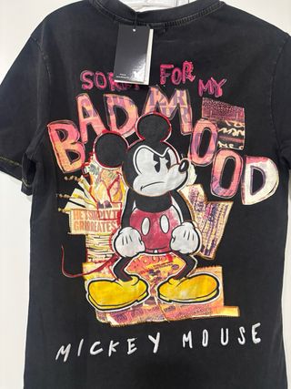 Camiseta Desigual Mickey Mouse Bad Mood