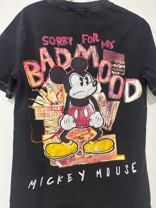 Camiseta Desigual Mickey Mouse Bad Mood