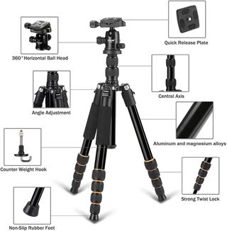 Trípode ZOMEI Profesional Aluminio