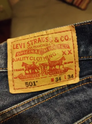 Levi's 501 Jeans W34 L34