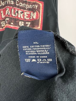 Polo Jeans Ralph Lauren Manga Larga Talla XL