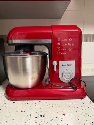 Robot de cocina SilverCrest rojo
