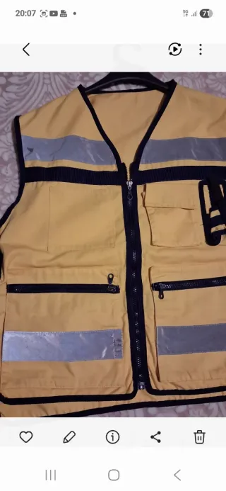 Chaleco Electricista Reflectante