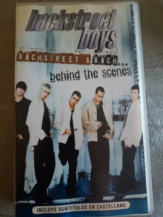 3 Cintas VHS: Batman, Toy Story, Backstreet B