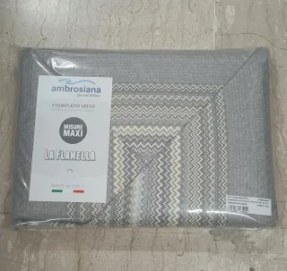 Completo letto flanella matrimoniale