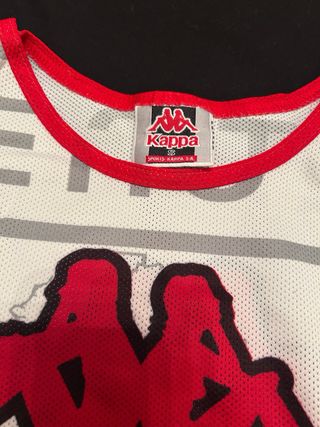 Peto Retro Athletic Club Kappa Verde y Blanco