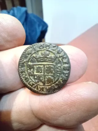 8 Maravedís 1662 Granada Felipe IV (escasa)