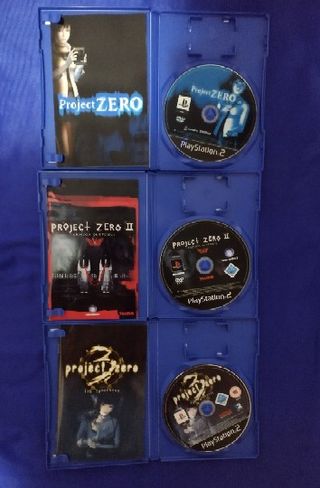Pack 3 Juegos Project Zero PS2