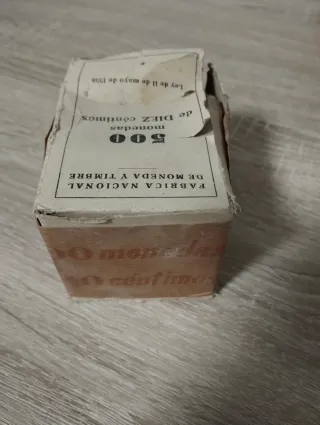 945 Monedas ( 2cajas ) 10 Céntimos 1959 Fábrica Na