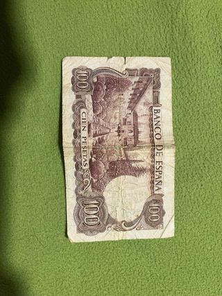 Billete 100 pesetas Banco de España 1970