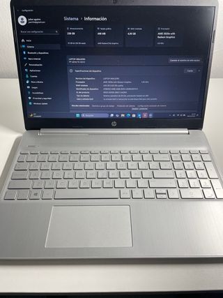 Ordenador HP-15s-eq1043ns