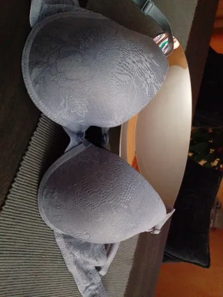 Reggiseno Primark 85 Coppa D Pizzo Blu