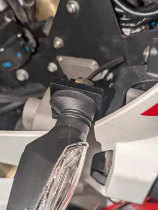 Soportes Reubicación Intermitentes Kove 450 Rally