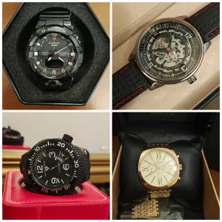 Lotto 4 orologi in ottimo stato