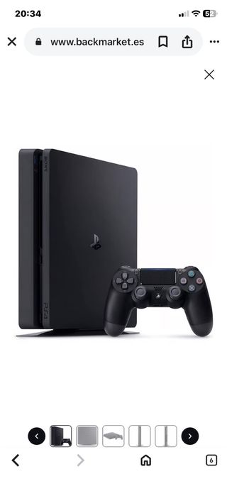 Consola Sony PS4 Negra + Mando