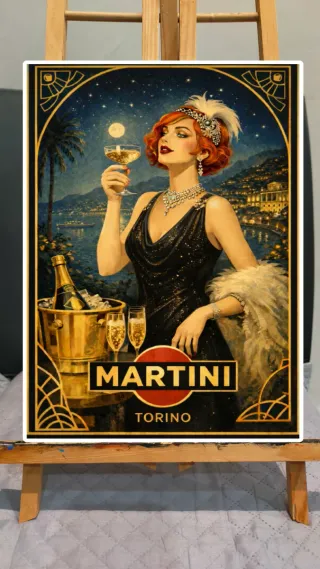 Poster Martini Torino A3