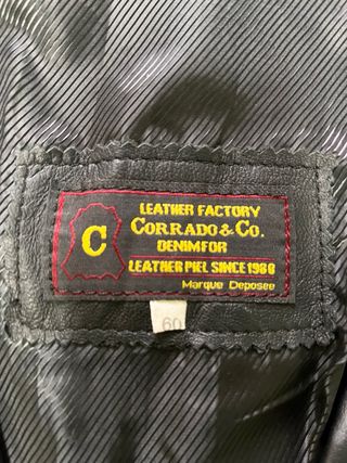 Chaqueta de cuero Conrado & Co Talla 60