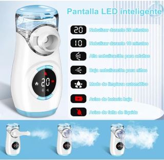 Nebulizador Portátil con Pantalla Digital