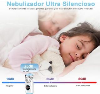 Nebulizador Portátil con Pantalla Digital