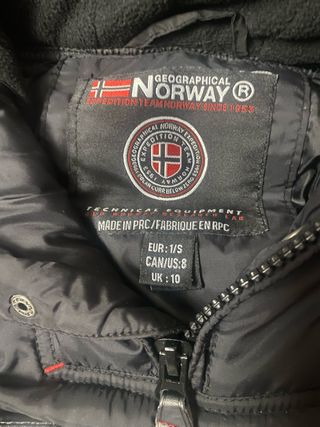 Anorak Geographical Norway plumifero