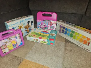 Lote Juguetes Educativos Disney y Goula