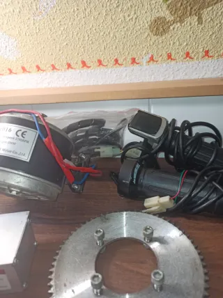 Kit conversión bici/patinete eléctrico