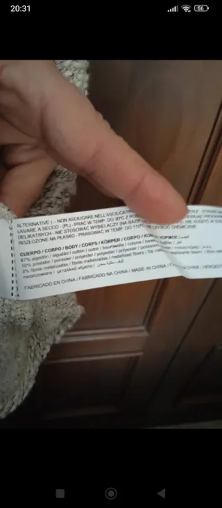 Vestido tweed gris y blanco +bolso