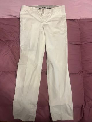 Pantaloni Armani bianchi originali