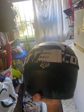 Casco Moto / Bici / Patín Negro