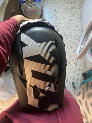 Casco Moto / Bici / Patín Negro