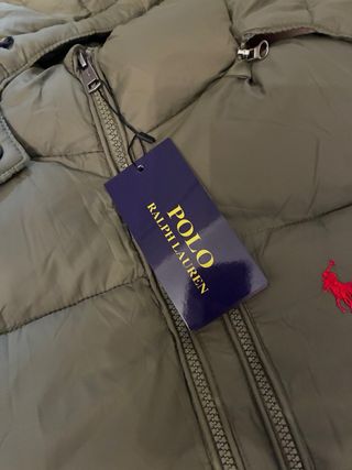 Abrigo Ralph Lauren Verde Caqui