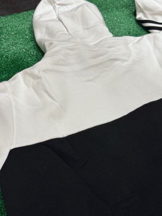 Sudadera Adidas Blanca y Negra