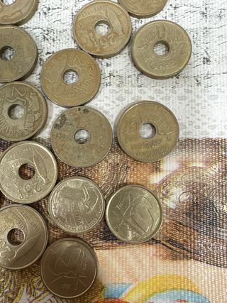 22 Monedas Pesetas