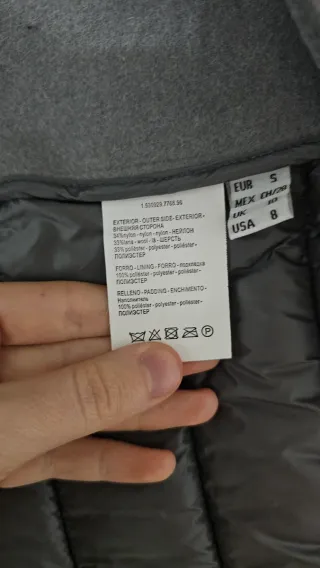 Abrigo Roberto Verino Gris